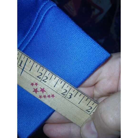 The North Face Track Jacket Boys Size XL (18/20) Full Zip Hooded Blue & Black - Picture 9 of 16